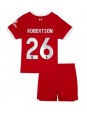 Liverpool Andrew Robertson #26 Replika Hemmakläder Barn 2023-24 Kortärmad (+ byxor)